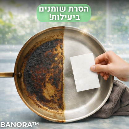דפי ניקוי אורגנים למדיח